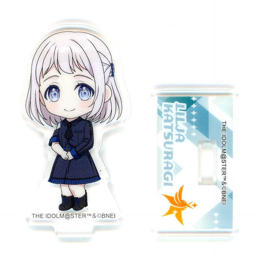 Lilja Katsuragi Nendoroid Plus Acrylic Stand Gakuen iDOLM@STER [USED]