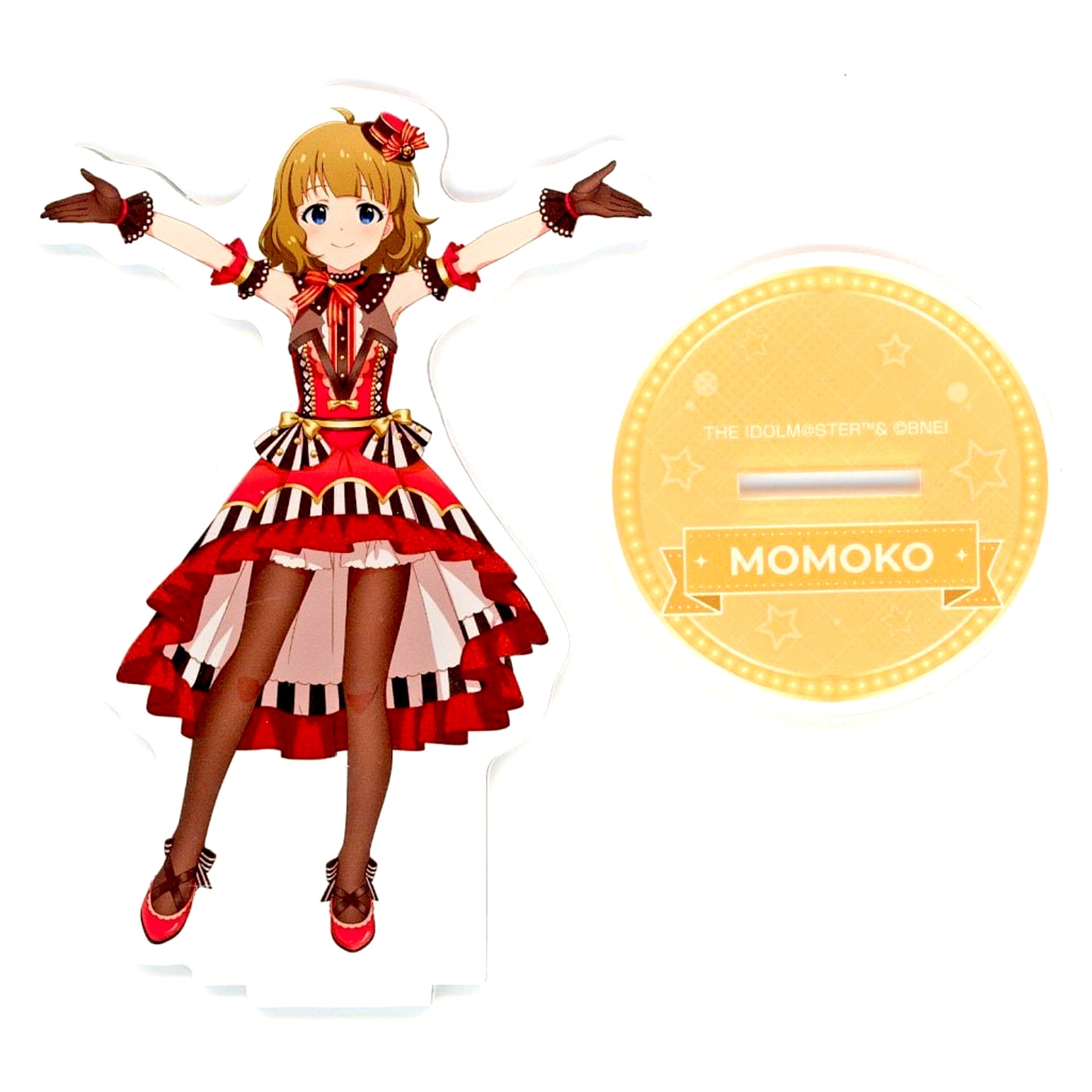Momoko Suou The Idolmaster Million Live! Acrylic Stand Full Body Illustration Stardom Road Theater Cafe [USED]