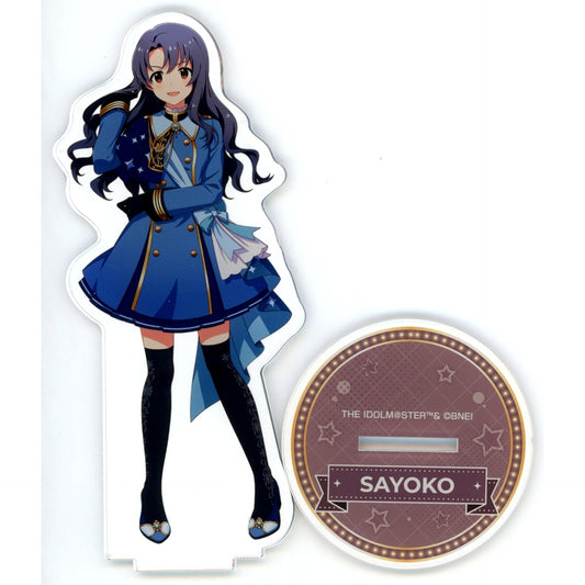 Sayoko Takayama Full-Body Illustration Ver. Acrylic Stand The Idolmaster Million Live! Stardom Road Theater Collab Cafe in Orb Cafe & Clove Lounge Ai Sasamori Theme Cafe [USED]