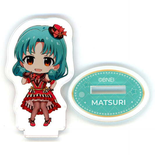 Matsuri Tokugawa The Idolmaster Million Live! Chibi Character Ver. Acrylic Stand STARDOM ROAD THEATER COLLABO CAFE in ORB Cafe & Clove Lounge [USED]