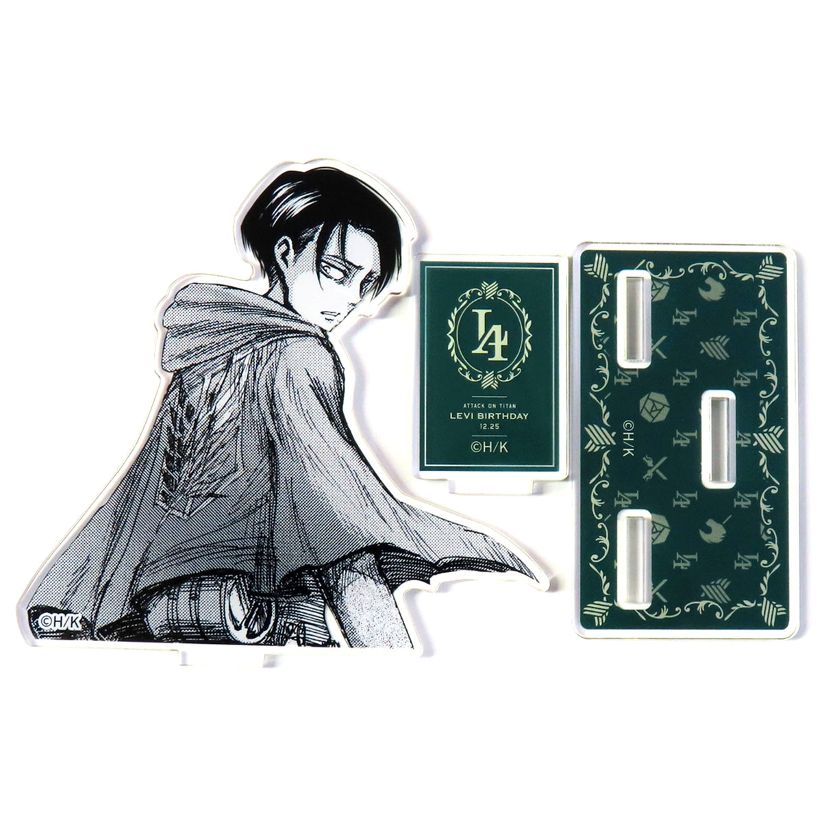Levi Ackerman Looking Back Attack on Titan Levi Birthday 2022 A promise to LEVI Trading Acrylic Stand [USED]