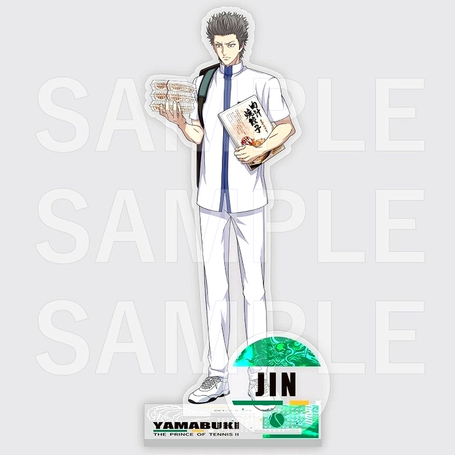 Jin Akutsu The New Prince of Tennis Nikuju Gyoza no Dandadan Acrylic Stand [USED]