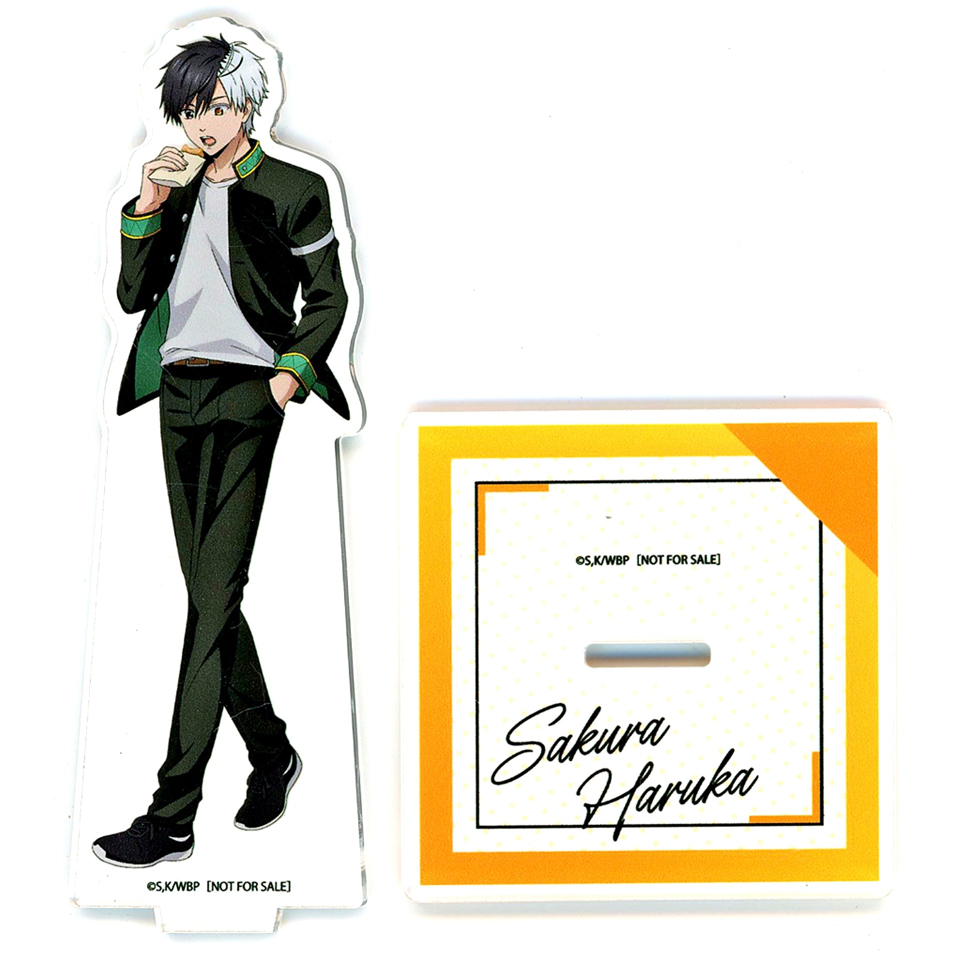 Haruka Sakura Illustration Acrylic Stand Bonus for Wind Breaker Blu-ray DVD Aniplex Complete Purchase [USED]