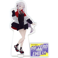 Re:ZERO -Starting Life in Another World- Emilia Acrylic Stand Pizza Hut Exclusive Acrylic Stands [USED]