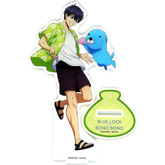 Yoichi Isagi & Bonobono Acrylic Stand Blue Lock x Bonobono in TSUTAYA Vol. 3 Dream Bonobono Land [USED]