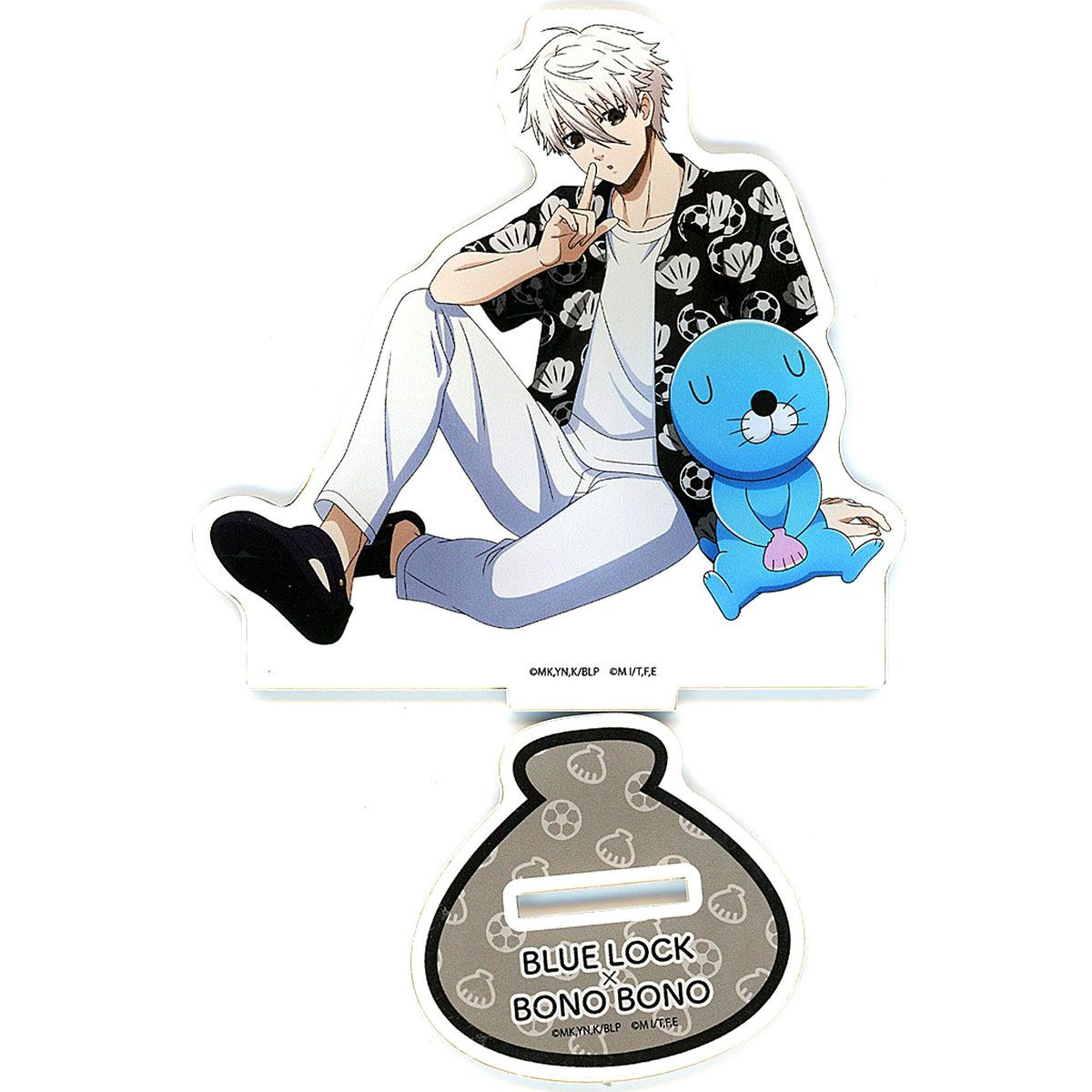 Seishiro Nagi & Bonobono Sitting Acrylic Stand Blue Lock x Bonobono in TSUTAYA Vol. 3 [USED]
