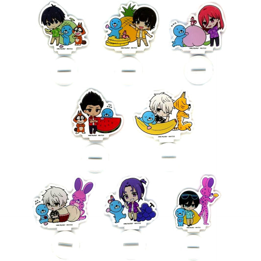 Set of 8 Blue Lock x Bonobono in TSUTAYA Vol. 3 Yume no Bonobono Land Acrylic Petit Stand [USED]