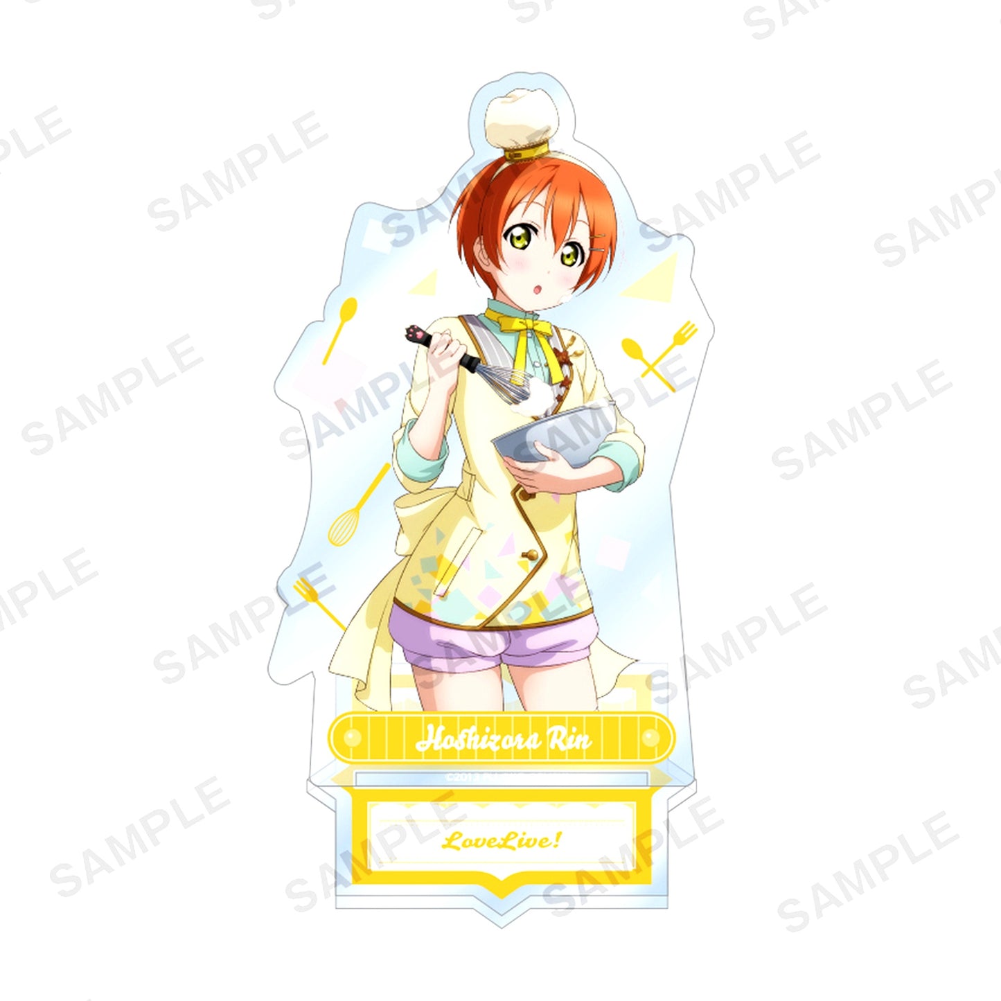 Rin Hoshizora Muse Valentine Edition 2015 ver. Acrylic Stand Love Live School Idol Festival [USED]