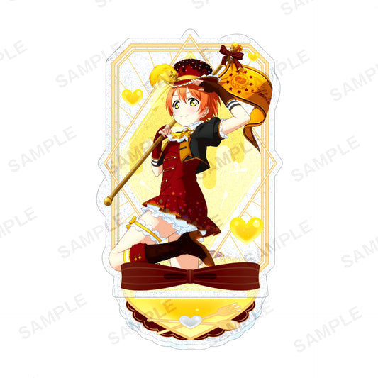 Rin Hoshizora Mu's Valentine 2015 Ver. Kirarin Acrylic Stand Love Live! School Idol Festival [USED]