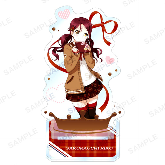 Riko Sakurauchi Aqours Valentine Edition Part 2 ver. Acrylic Stand Love Live School Idol Festival [USED]
