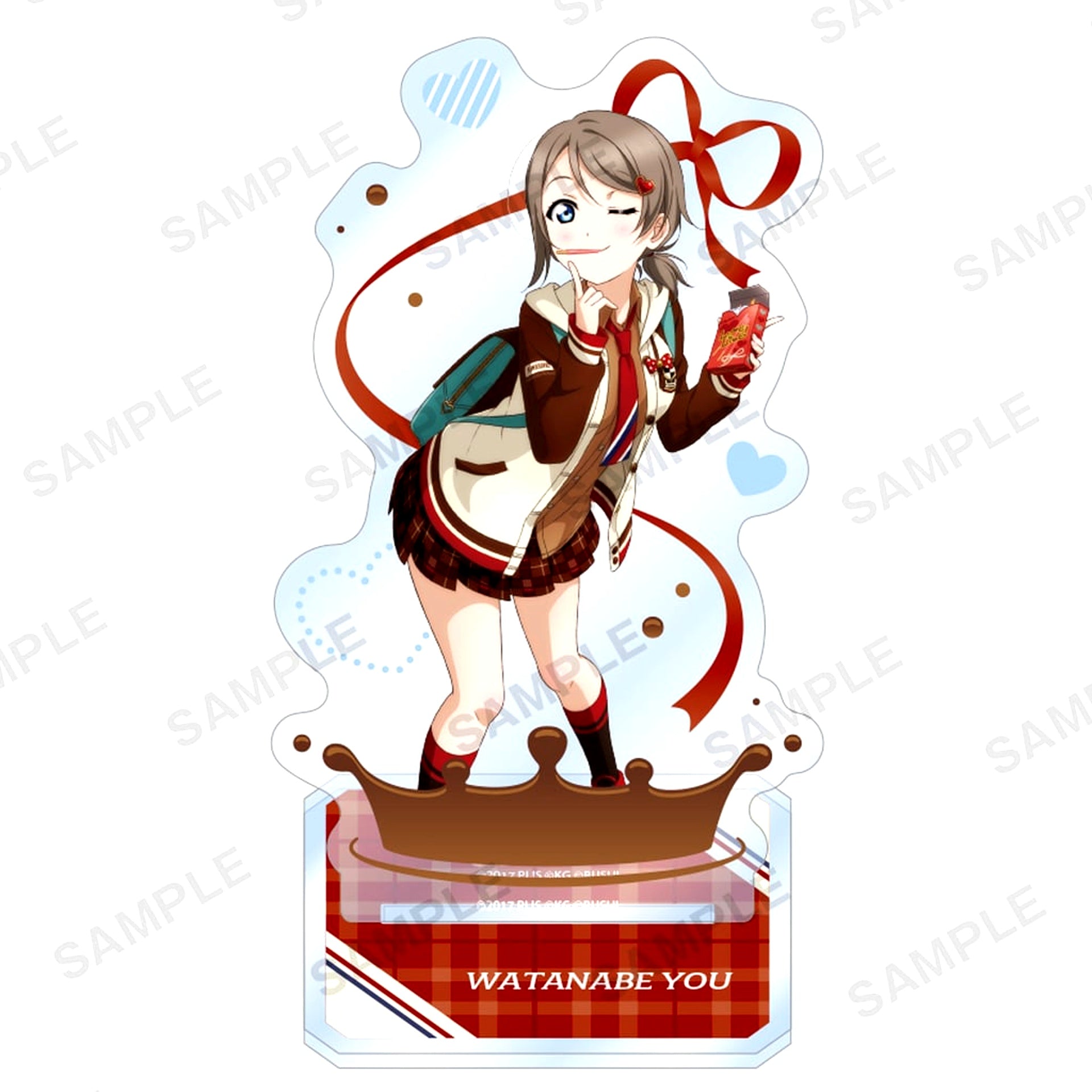 You Watanabe Aqours Valentine Part 2 Ver. Acrylic Stand Love Live! School Idol Festival [USED]