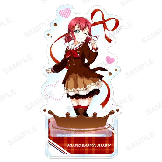 Ruby Kurosawa Aqours Valentine Edition Part 2 ver. Acrylic Stand Love Live School Idol Festival [USED]