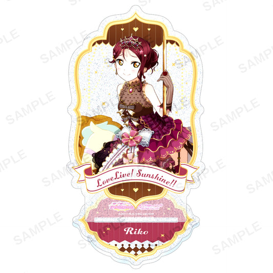 Riko Sakurauchi Aqours Valentine Edition Part 2 ver. Kirarin Acrylic Stand Love Live School Idol Festival [USED]