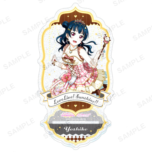 Yoshiko Tsushima Aqours Valentine Edition Part 2 ver. Kirarin Acrylic Stand Love Live School Idol Festival [USED]