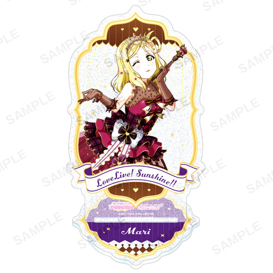 Mari Ohara Aqours Valentine Part 2 Ver. Kirarin Acrylic Stand Love Live! School Idol Festival [USED]