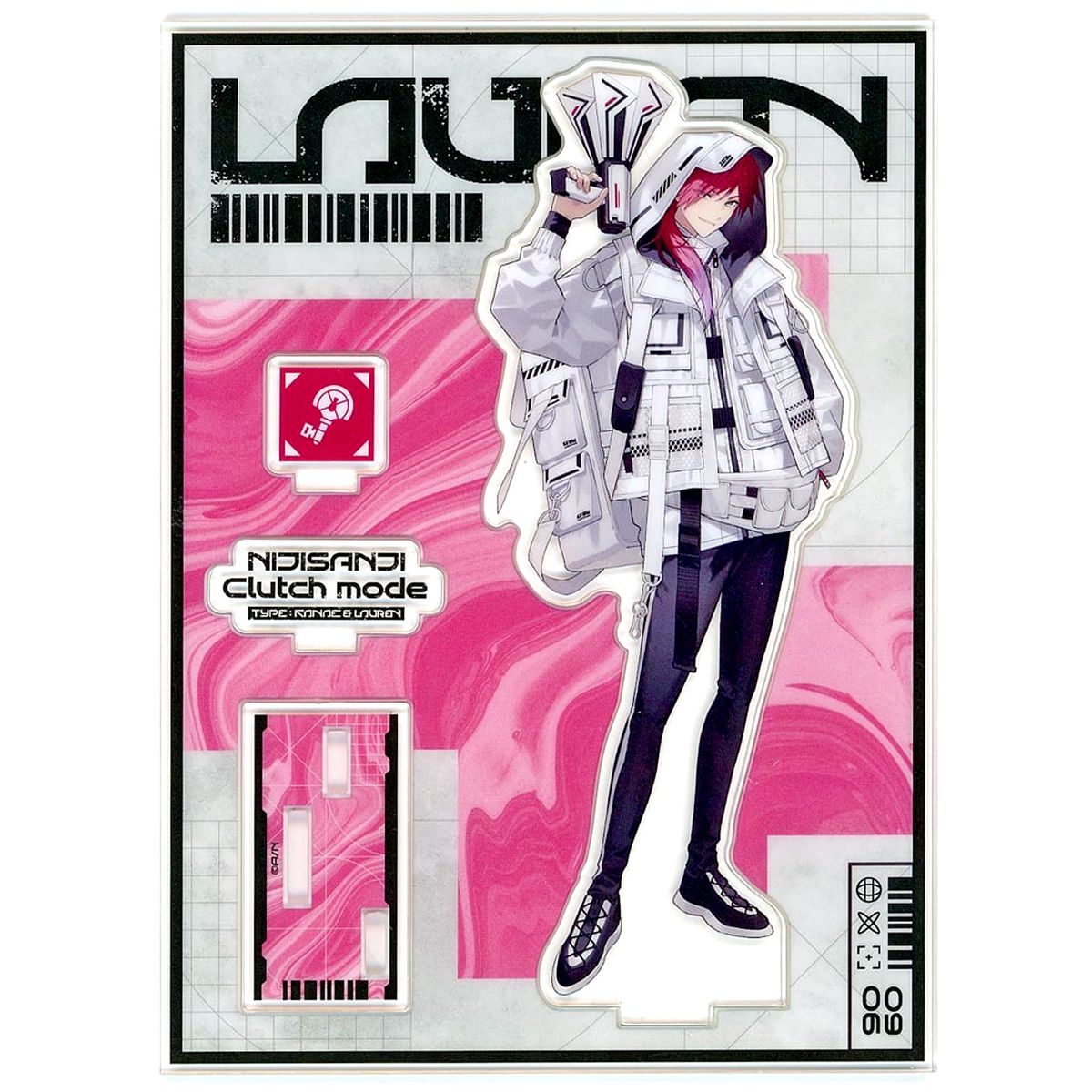 Lauren Iroas Kanae Acrylic Stand Virtual YouTuber Nijisanji NIJISANJI Clutch Mode Type: Kanae & Lauren [USED]