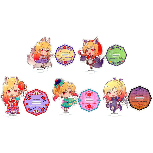 Set of 5 Deformed Acrylic Stand My Dress-Up Darling x GiGO [USED]