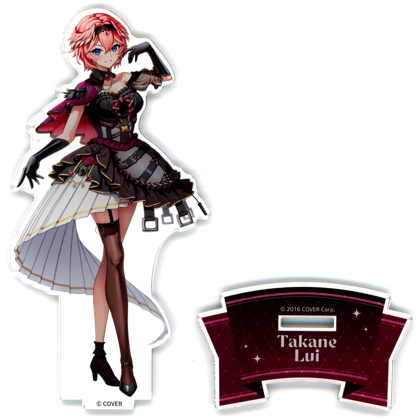 Takane Lui Acrylic Stand Dress Ver. Virtual YouTuber Hololive Secret Society holoX x 7-Eleven [USED]