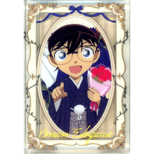 Conan Edogawa Spring Intention Series Acrylic Block Stand Detective Conan x AIMON China Limited [USED]