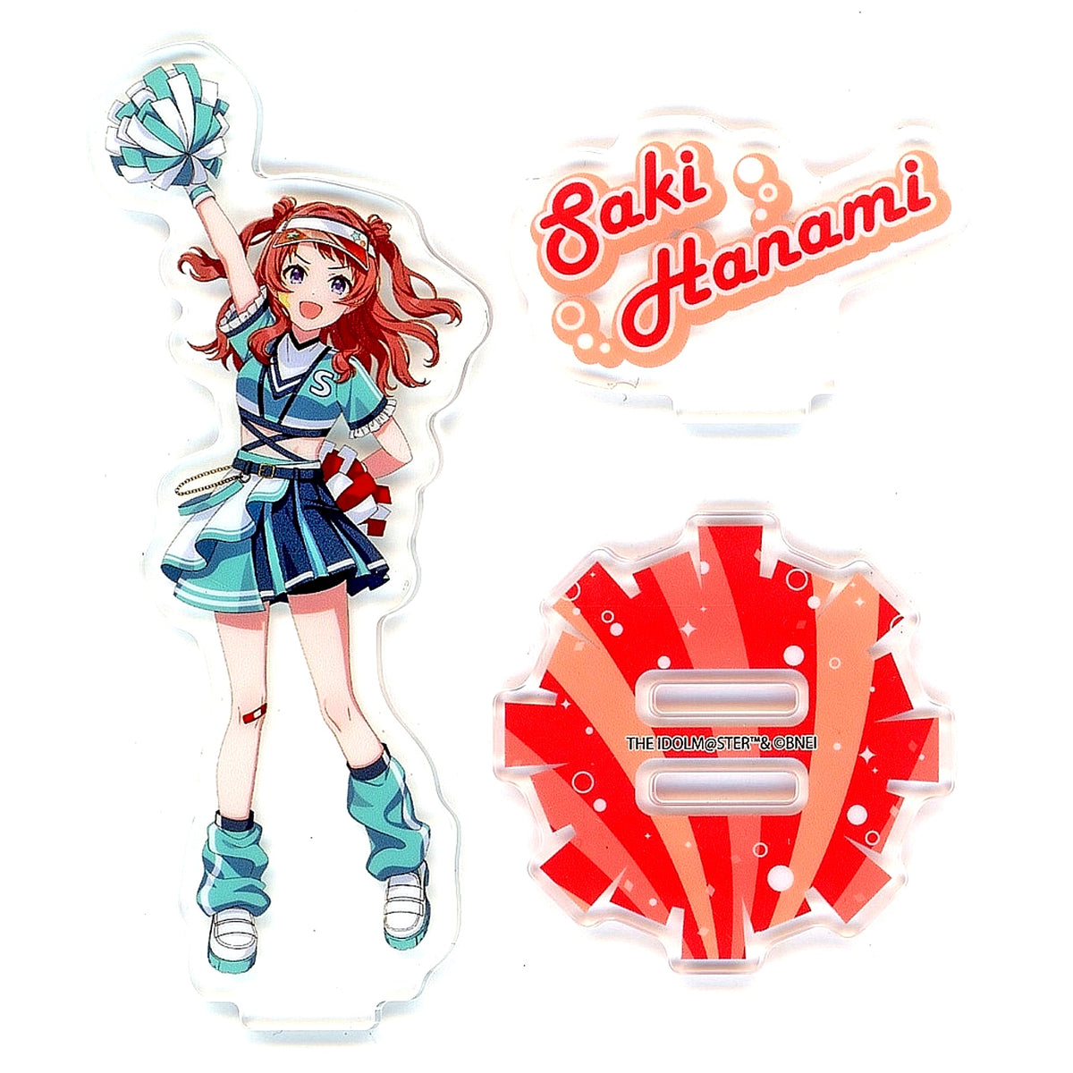 Saki Hanami Original Illustration Acrylic Stand Gakuen iDOLM@STER x TAG-LIVE! Pop-up Store at Animate Akihabara Building 1 [USED]