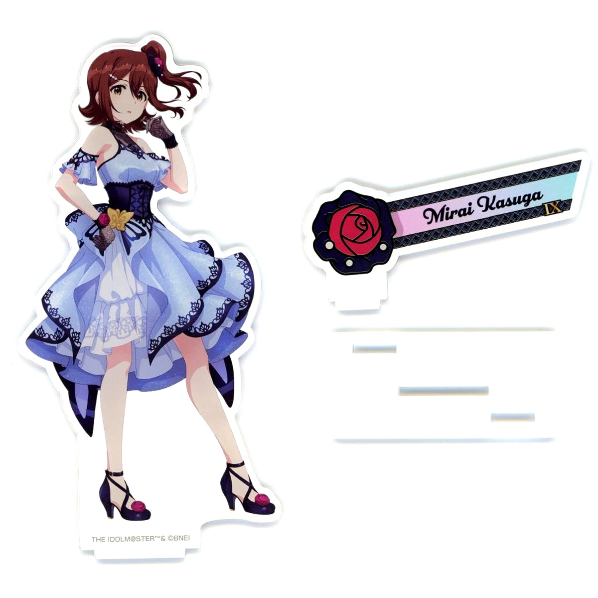 Mirai Kasuga Acrylic Stand Morpho Paresia Version THE IDOLM@STER Million Live! Theater Days x Atre Akihabara [USED]