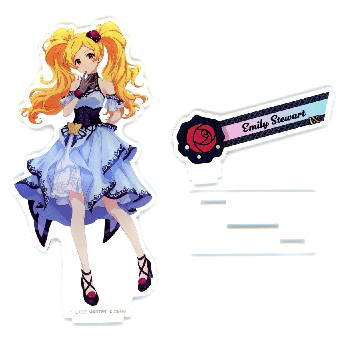 Emily Stewart Acrylic Stand Morpho Paresia Version THE IDOLM@STER Million Live! Theater Days x Atre Akihabara [USED]