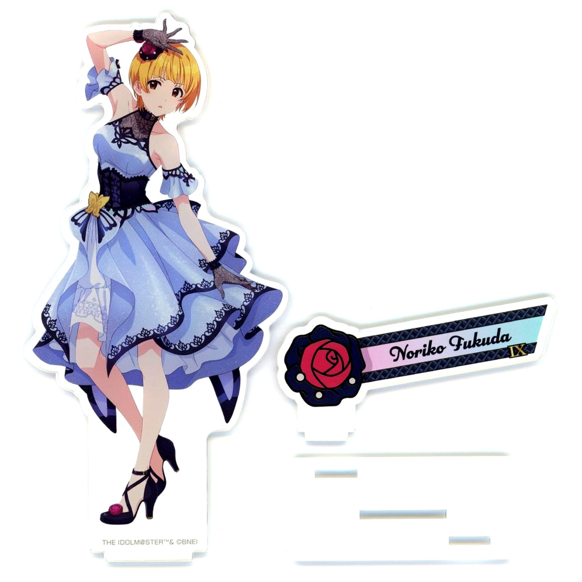 Noriko Fukuda Acrylic Stand Morpho Paresia Version THE IDOLM@STER Million Live! Theater Days x Atre Akihabara [USED]