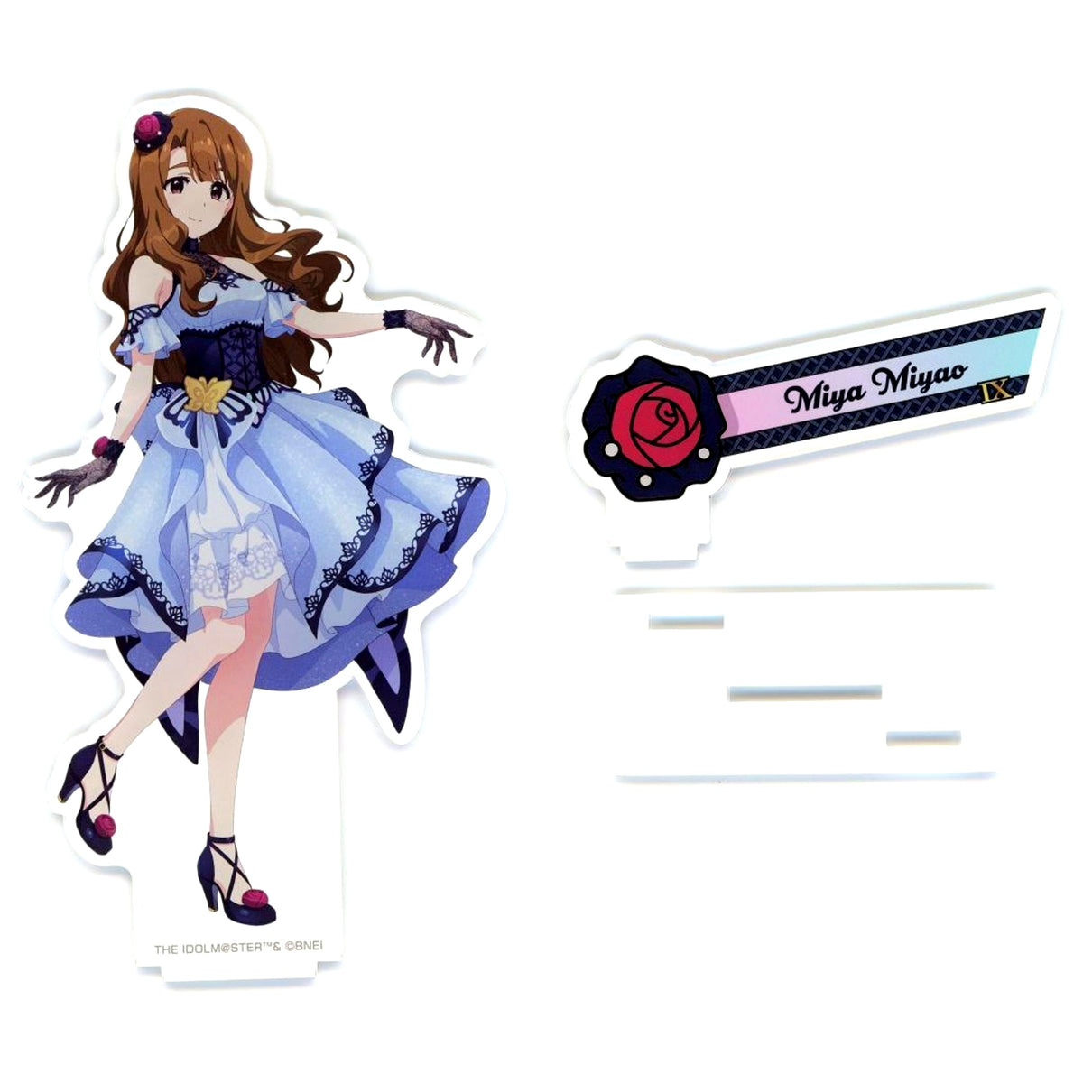 Miya Miyao Acrylic Stand Morpho Paresia Version THE IDOLM@STER Million Live! Theater Days x Atre Akihabara [USED]