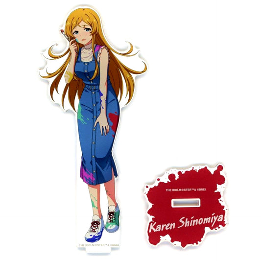 Karen Shinomiya Acrylic Stand Painter Style THE IDOLM@STER Million Live! Theater Days x Atre Akihabara [USED]