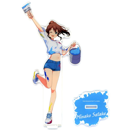 Minako Satake Acrylic Stand Painter Style THE IDOLM@STER Million Live! Theater Days x Atre Akihabara [USED]