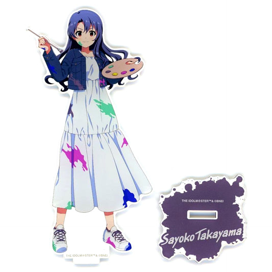 Sayoko Takayama Acrylic Stand Painter Style THE IDOLM@STER Million Live! Theater Days x Atre Akihabara [USED]