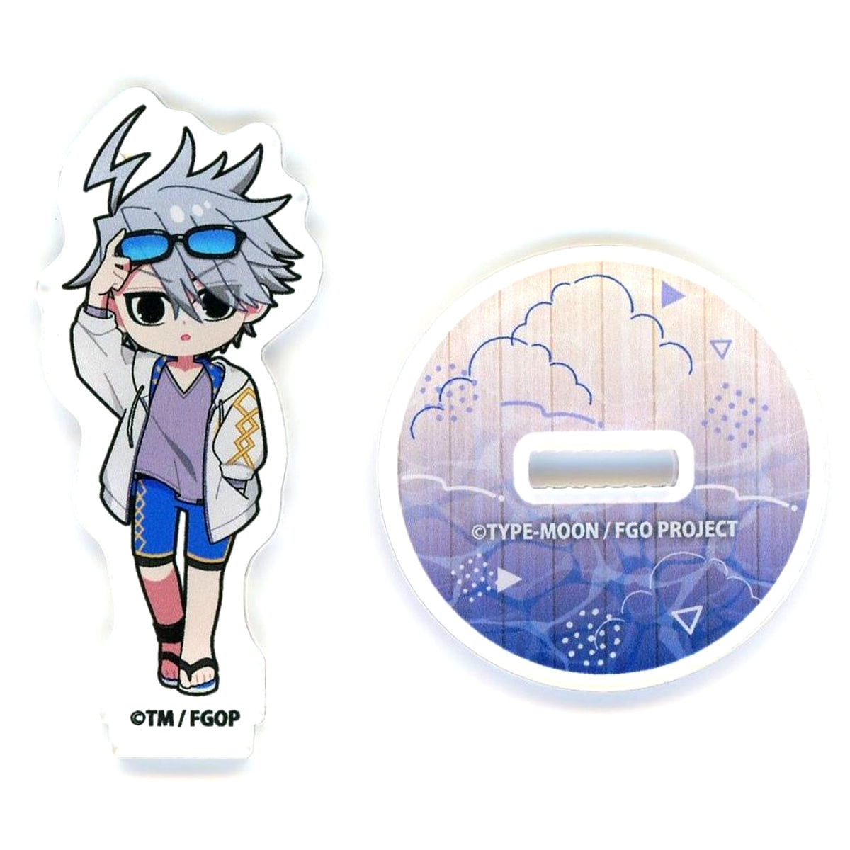 Ruler James Moriarty Trading Mini Character Acrylic Stand Fate/Grand Order in Beach House [USED]
