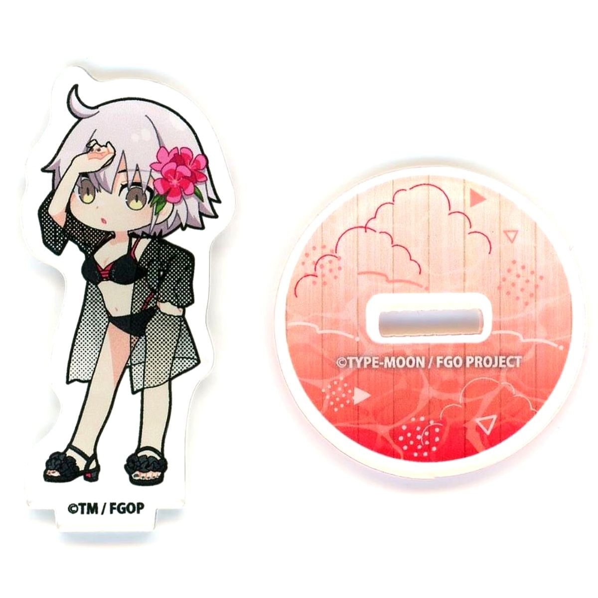 Avenger, Jeanne d'Arc Alter Fate/Grand Order in Beach House Trading Mini Character Acrylic Stand Beach House Ver. [USED]