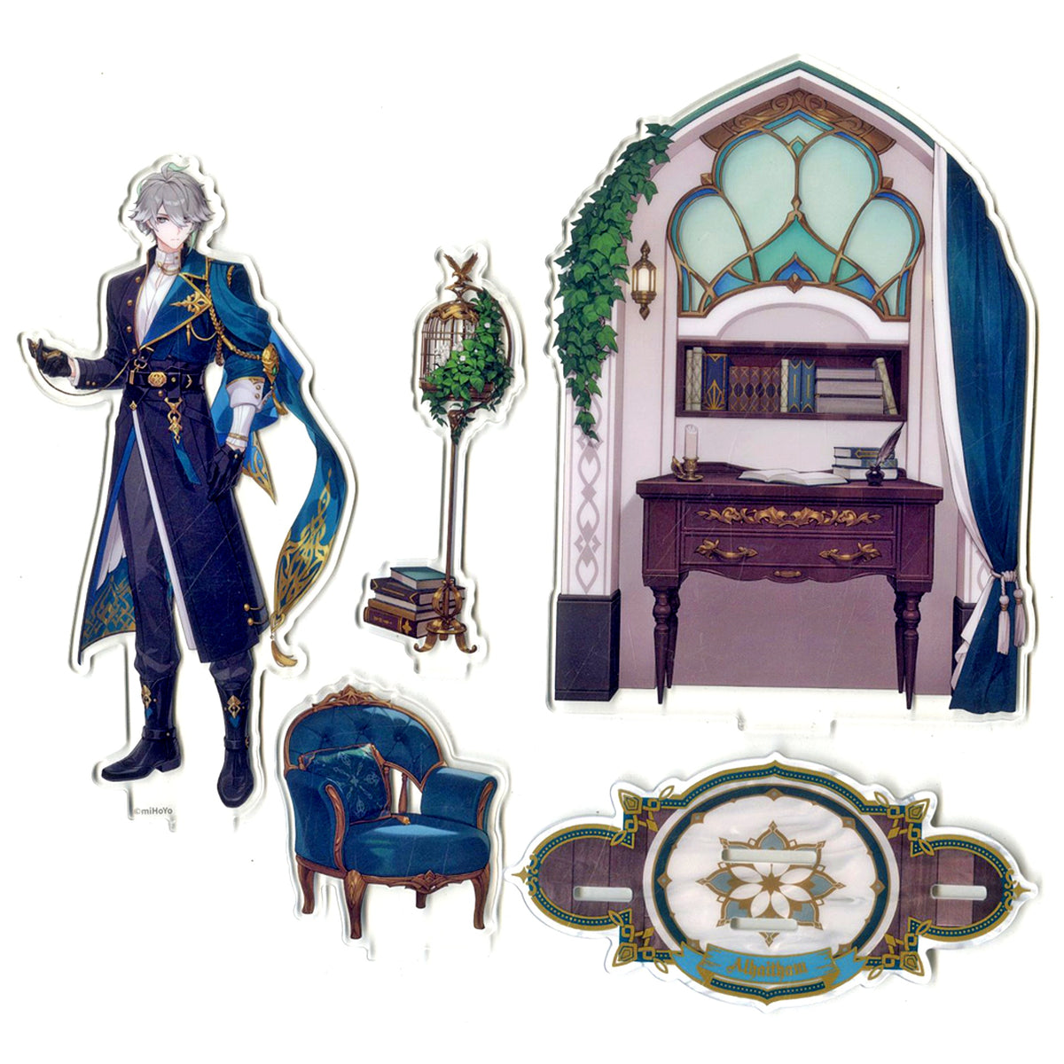 Alhaitham Genshin Impact Sparkling Night Banquet Series Acrylic Stand [USED]