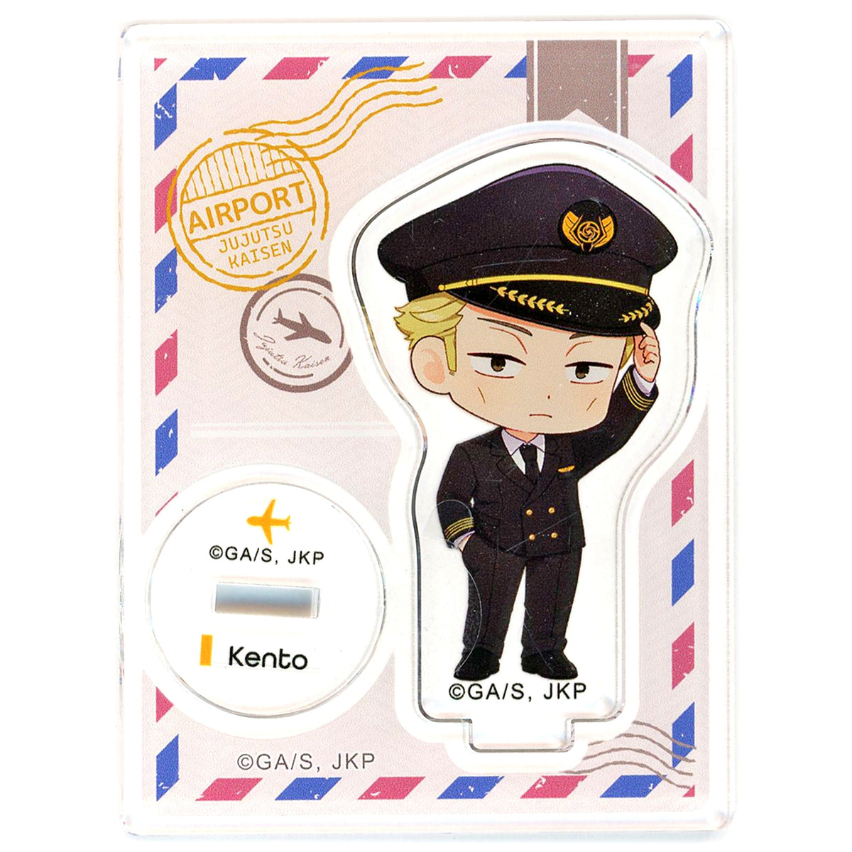 Kento Nanami Jujutsu Kaisen Trading Acrylic Stand 5th Anniversary x Haneda Airport Garden [USED]