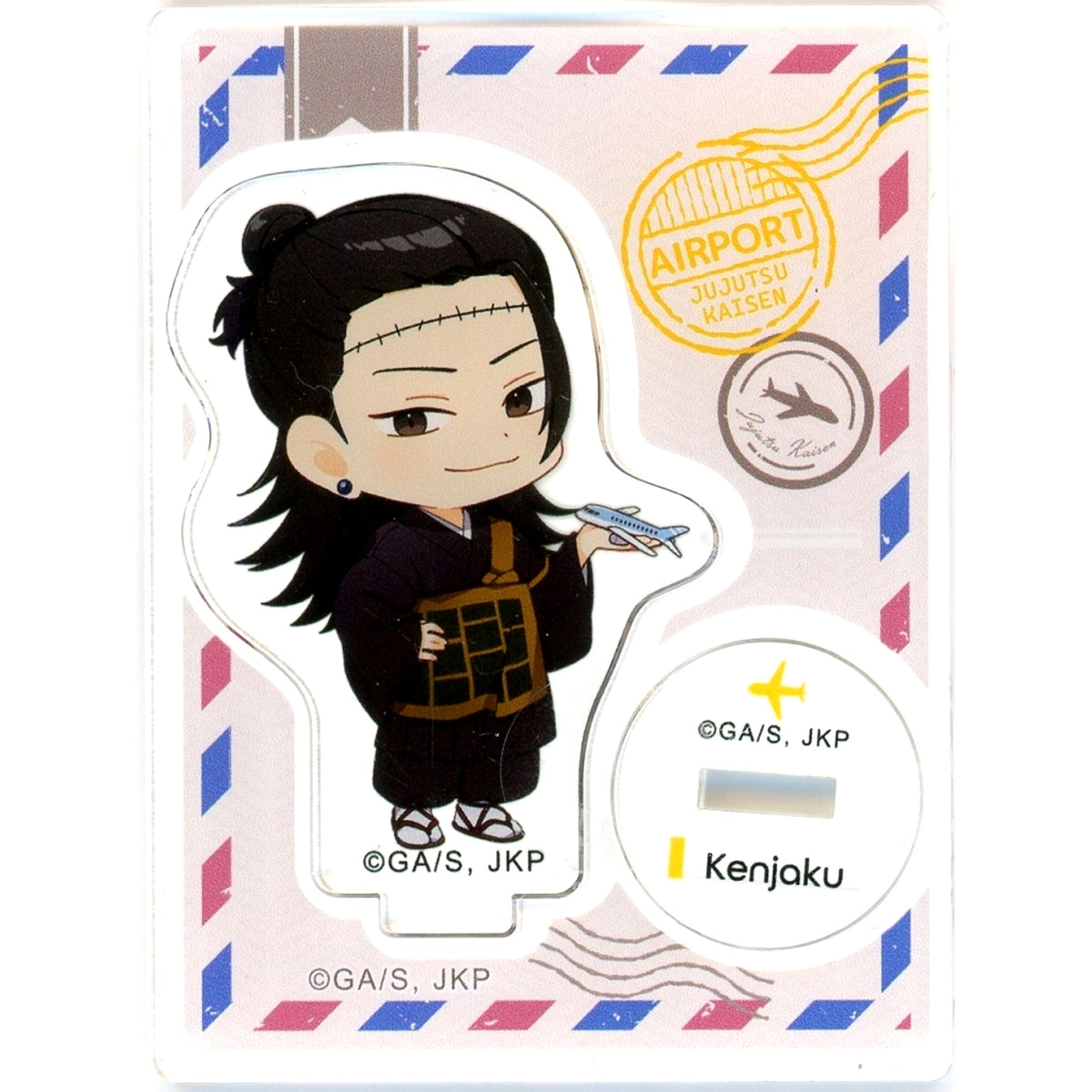 Kenjaku Jujutsu Kaisen Trading Acrylic Stand 5th Anniversary x Haneda Airport Garden [USED]