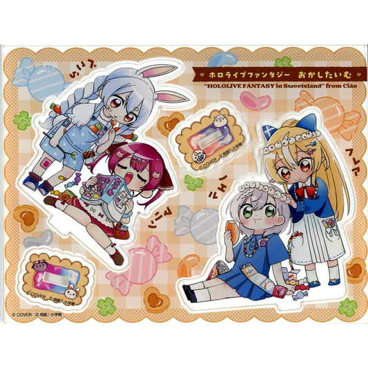 Hololive 3rd Generation Group Acrylic Stand Virtual YouTuber Holo Live VTuber Okashina Kuni no Hololive Fantasy Comics Special Edition Bundle Bonus [USED]