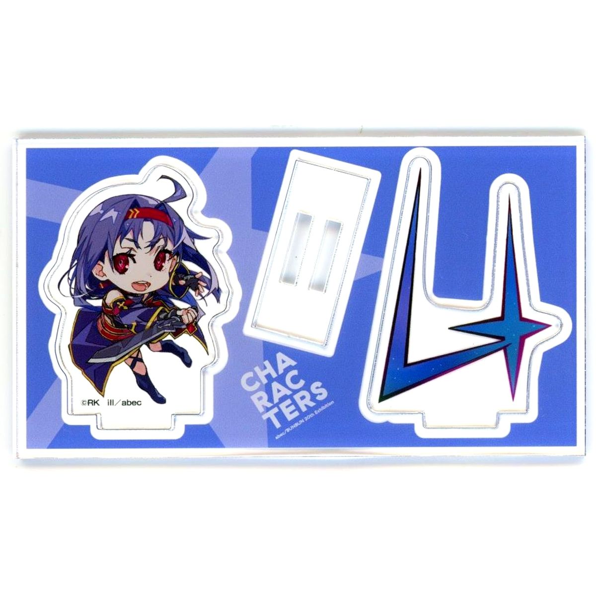 Yuuki Sword Art Online Mini Character Acrylic Figure abec BUNBUN 20th Exhibition CHARACTERS [USED]