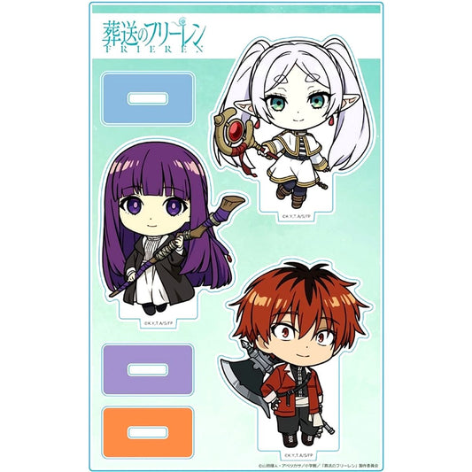 Frieren, Fern & Stark Chibi Character Acrylic Stand Frieren: Beyond Journey's End [USED]