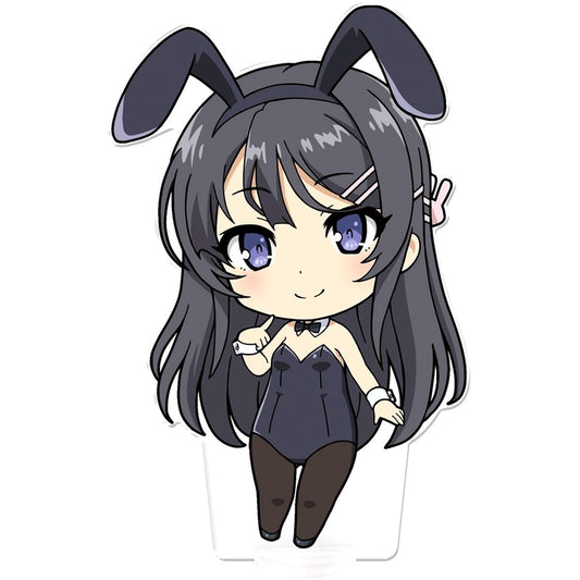 Mai Sakurajima Bunny Girl Ver. Deka Puni Colle! Acrylic Figure Rascal Does Not Dream Series [USED]