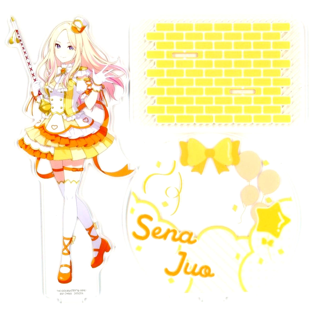Sena Juo Acrylic Diorama Joyful Marching Vol.3 Gakuen iDOLM@STER [USED]