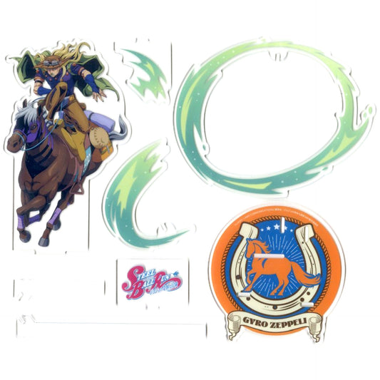 Gyro Zeppeli Platinum Zakka Acrylic Diorama Jojo's Bizarre Adventure Part 7: Steel Ball Run [USED]