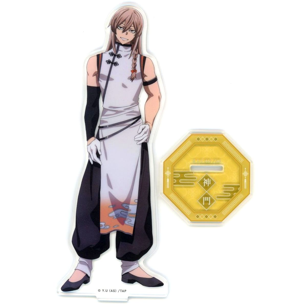 Mikado Momodera Big Acrylic Stand DMM Kuji TV Anime Togen Anki: Dark Demon of Paradise China Style A-4 Prize [USED]