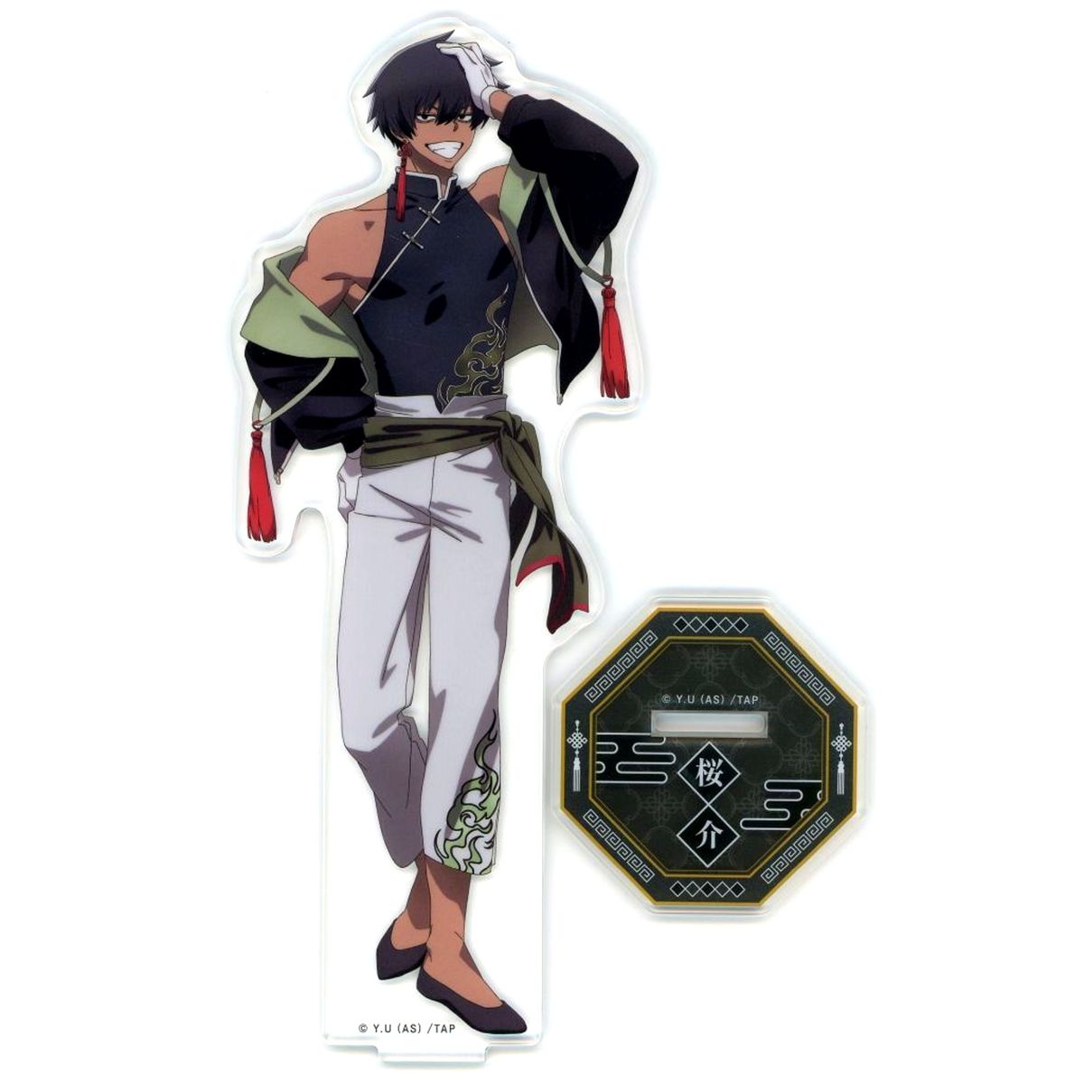 Osuke Momokado Big Acrylic Stand DMM Kuji TV Anime Togen Anki: Dark Demon of Paradise China Style A-6 Prize [USED]