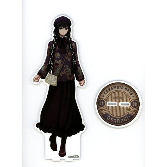 Osaragi Large Acrylic Stand A Prize SAKAMOTO DAYS Illustration Vintage Style [USED]