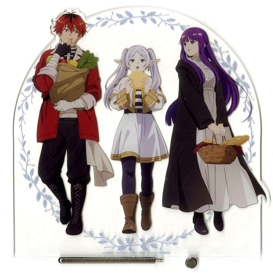 Frieren, Fern, Stark Frieren: Beyond Journey's End Acrylic Panel Walking Button Omikuji Box Daikichi D Prize [USED]