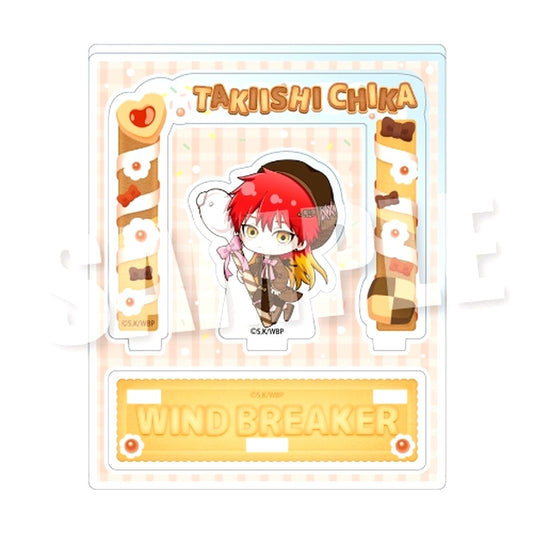 Chika Takiishi Wind Breaker Cookie & Cream ver. Acrylic Diorama Stand TV Anime [USED]