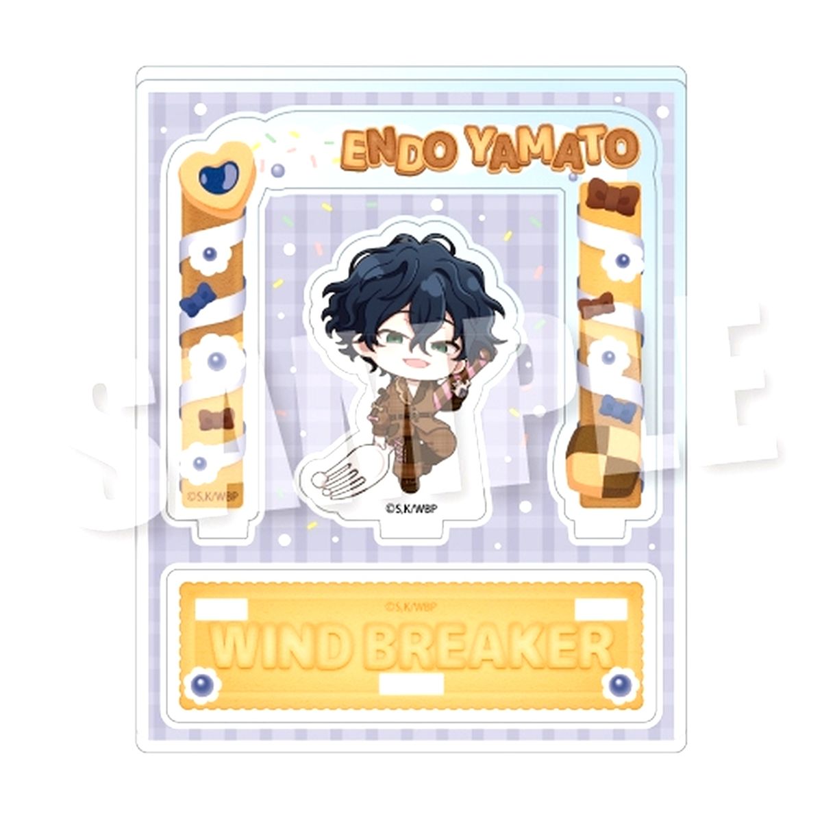 Yamato Endo Wind Breaker Cookie & Cream ver. Acrylic Diorama Stand TV Anime [USED]