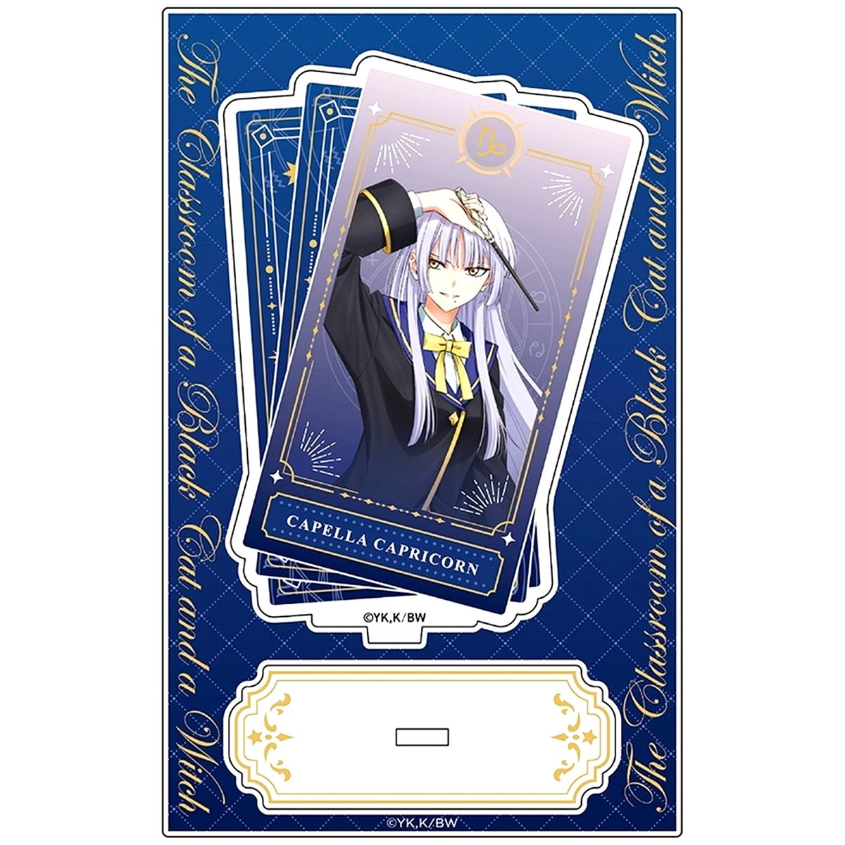 Capella Capricorn Acrylic Character Stand The Classroom of a Black Cat and a Witch [USED]