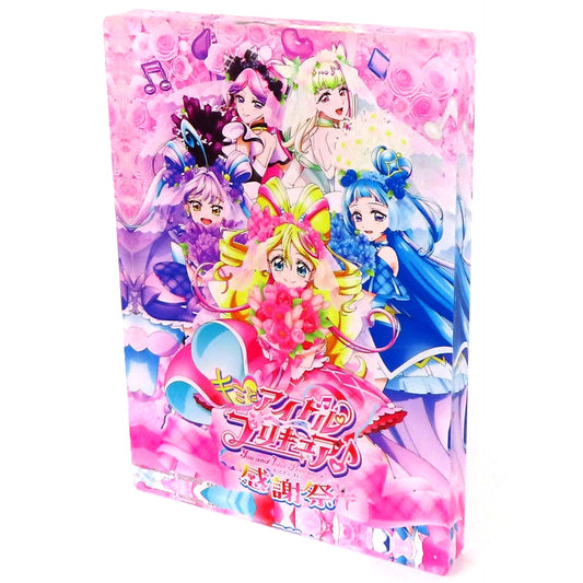Jacket Illustration Acrylic Block Blu-ray You and Idol Precure Appreciation Festival Bundled Bonus [USED]